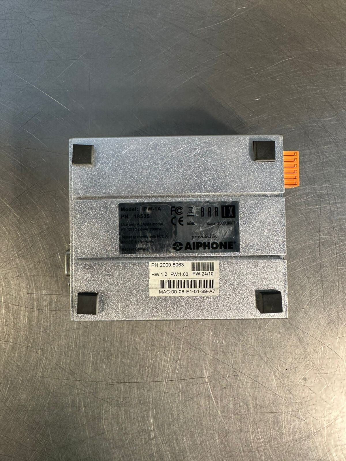 Aiphone IPW-1A Network Intercom Over IP Adaptor 18535 (4.2.4)