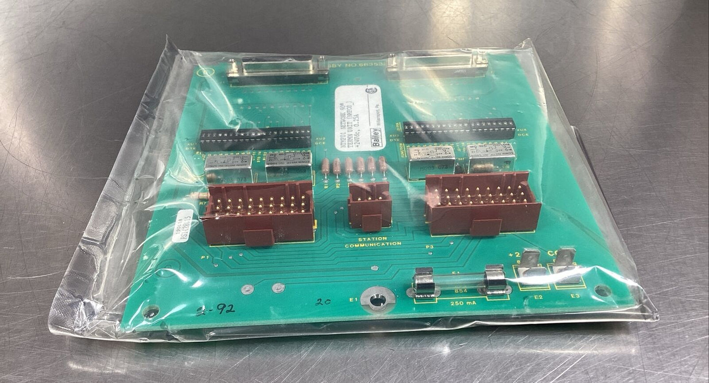 Bailey Controls  NTMF01  Termination Module ASSY #  6635336E1    Loc3C-25