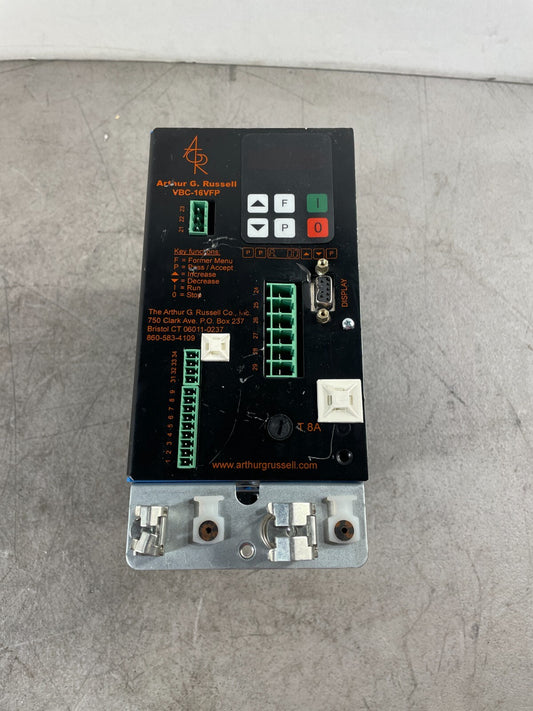 ARTHUR G RUSSELL VBC-16VFP 6AMP 110/240V Variable Frequency Controller @
