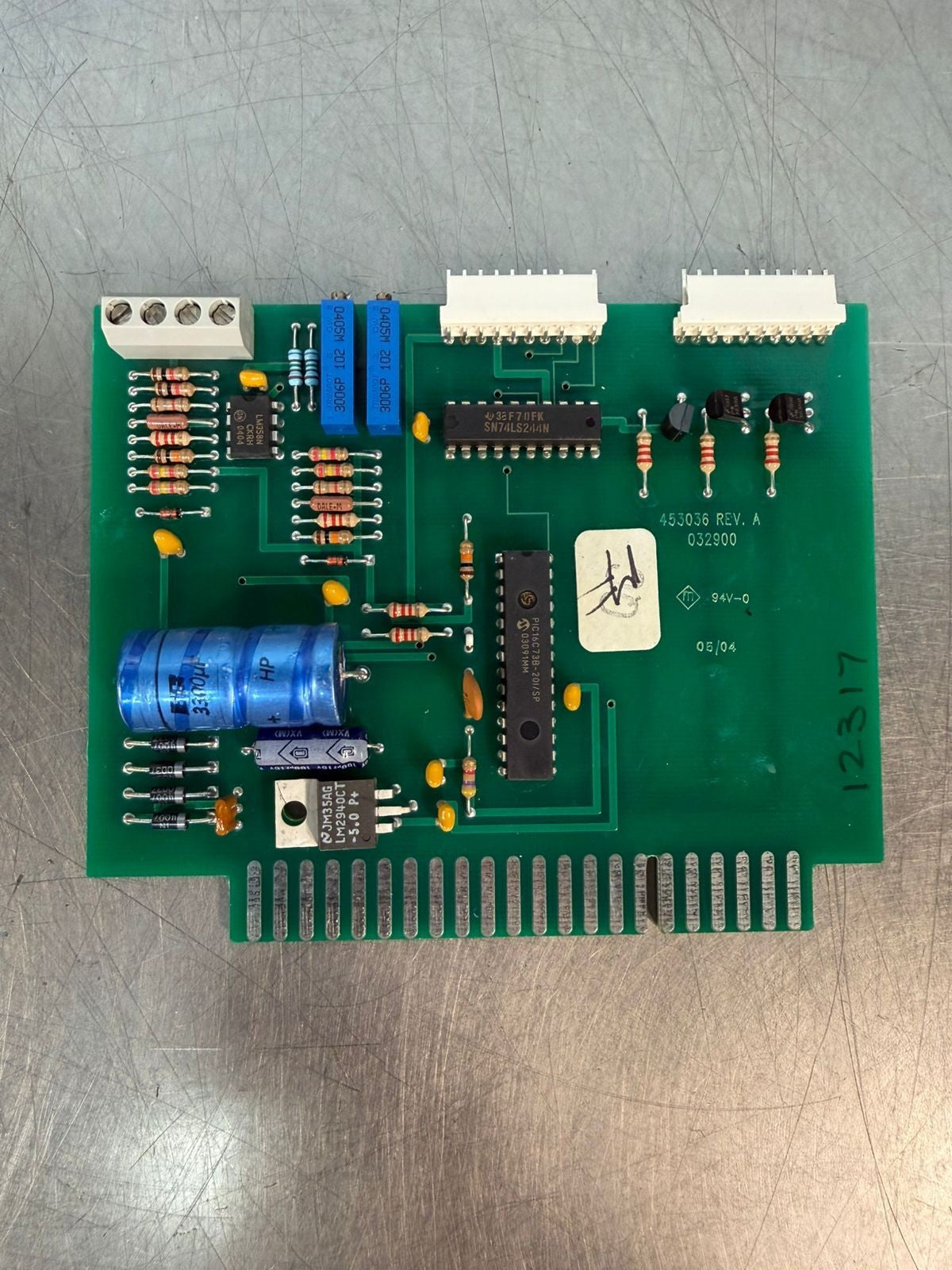 Generic 453036 Rev. A PC Board Sensor Control                     (11.4.5)