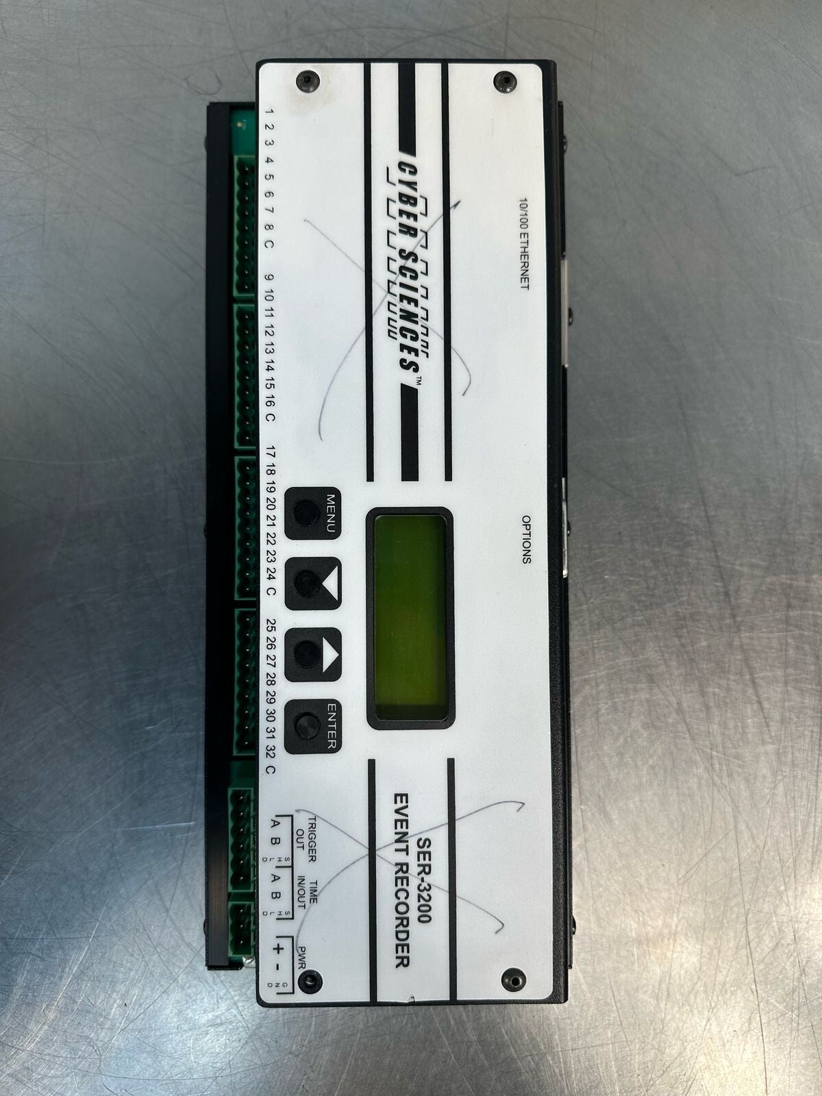 Cyber Sciences SER-3200-PTP Time Sequence of Events Recorder (5.4.5)