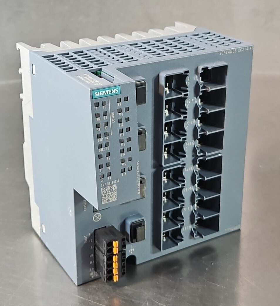 Siemens  XC216-4C Simatic Net Scalance Managed Ethernet Switch          (BIN415)