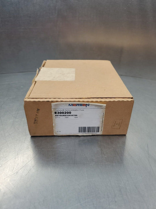 Mersen E300200 Protistor Semiconductor Fuse, (A070URD32KI0700) Lot of 3.   4C-34