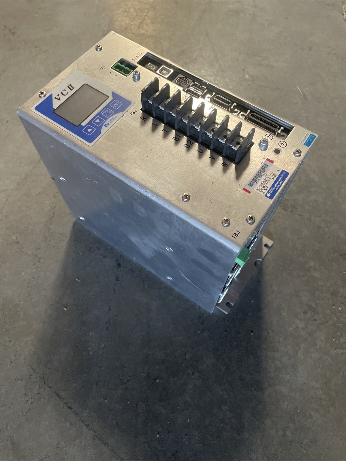 NIKKI DENSO / NCR-DDA0A2A-222 / AC SERVO DRIVER @3A