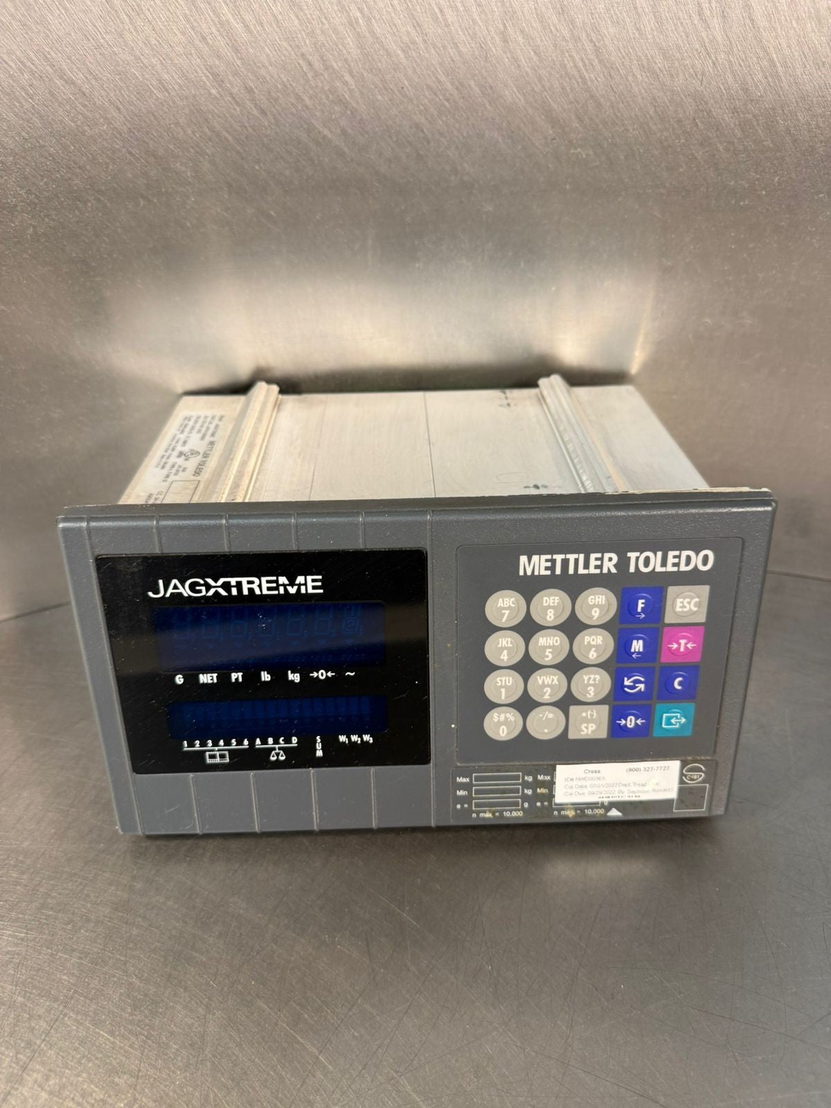 Mettler Toledo JAGXTREME Scale Controller  JXPA1000000 100-240V   (12.5.2)