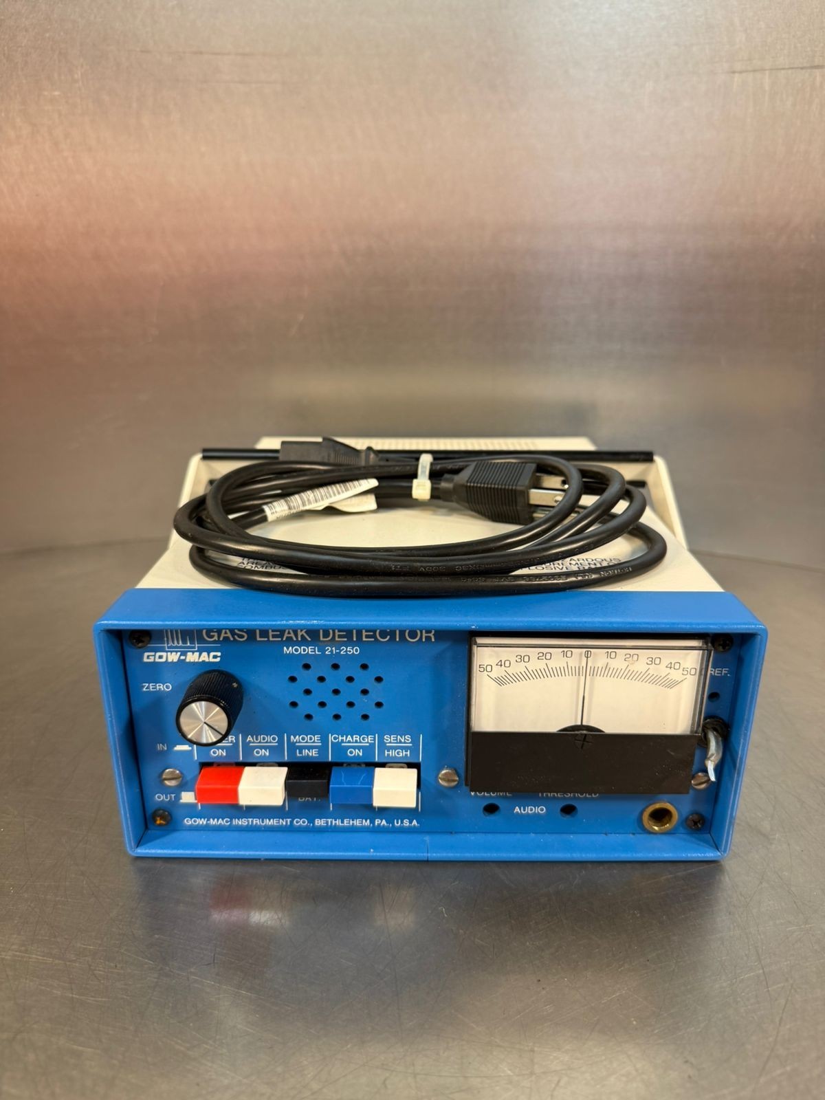 Gow-Mac Instruments 21-250   115Vac 60Hz 60w                       (8.4.3)