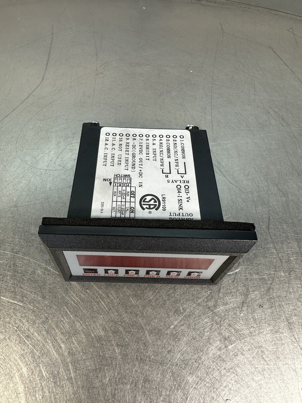 Eastern Instruments MS309MRTS3A Totalizer  (BIN1.5.5)