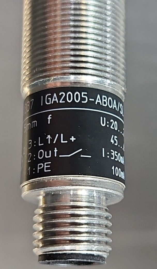 Efector IGA2005-ABOA/SL/LS-100AK Proximity Sensor                        loc5E27