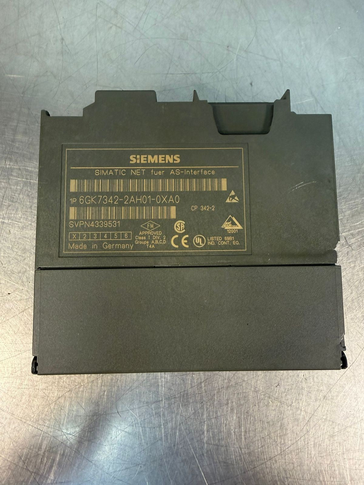 Siemens Simatic 6GK7342-2AH01-0XA0 Simatic Net Fuer As-Interface   (4.1.3)