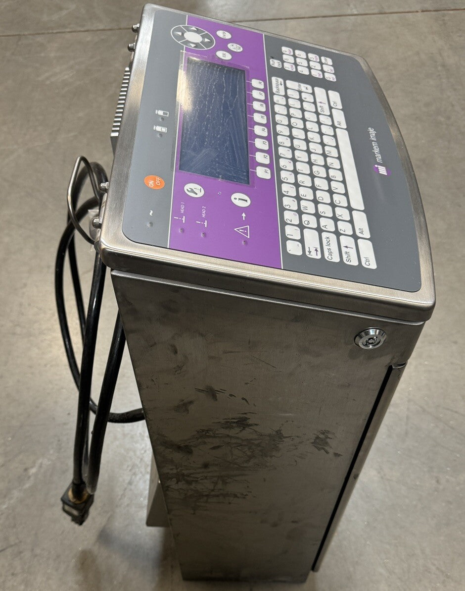 Markem-Imaje 9040 Ink Jet Printer with ENP35372/B Print head module