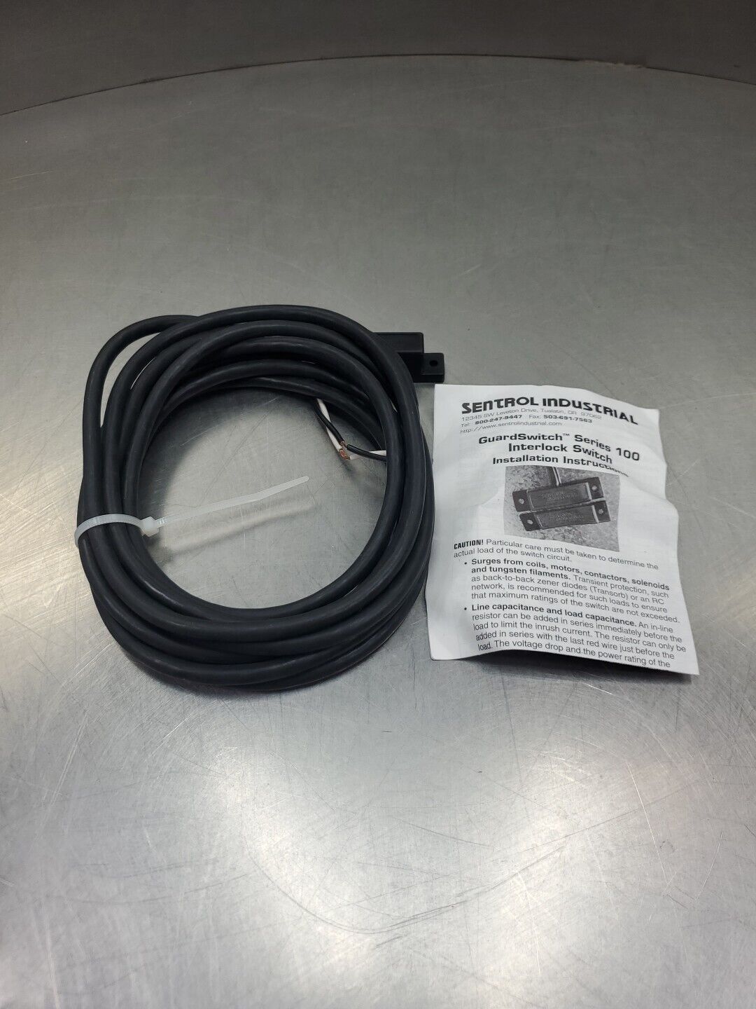 Sentrol 115-6Y-12K GuardSwitch Magnetic Interlock Switch. 5E-38 ...