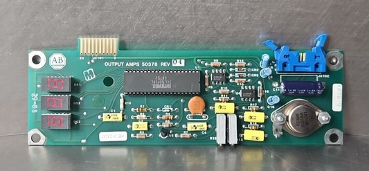 Allen-Bradley 50378 Output Amps Display Board                            loc3D42