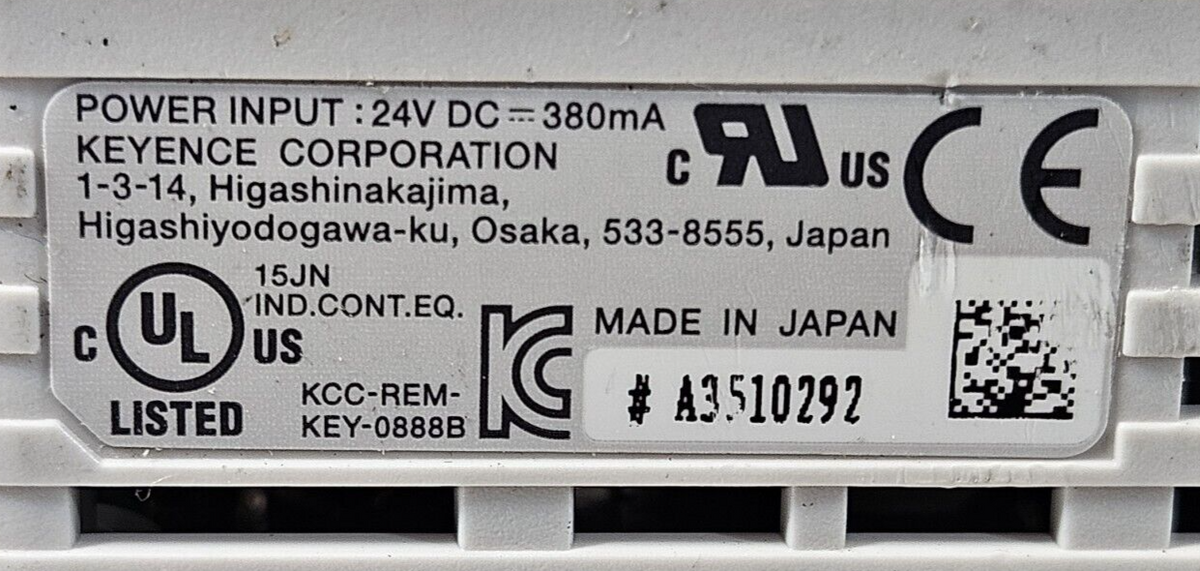 KEYENCE N-R2 Code Reader Dedicated Communication Unit                   (BIN531)