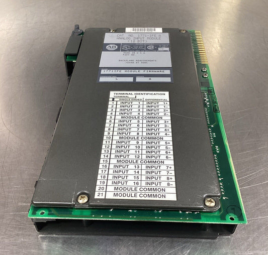 Allen Bradley  1771-IFE A  Analog Output Module (12 BIT) Rev L      3C-33