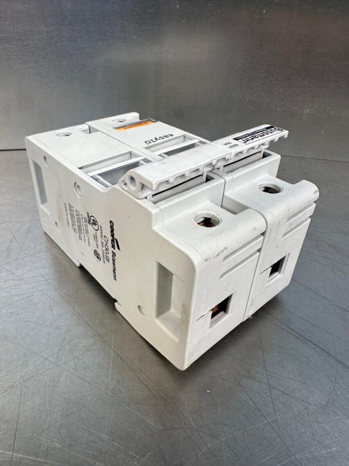 Cooper Bussmann CH30J2I 2 Pole Class J Fuse Holder 30A 600V (4B-31)