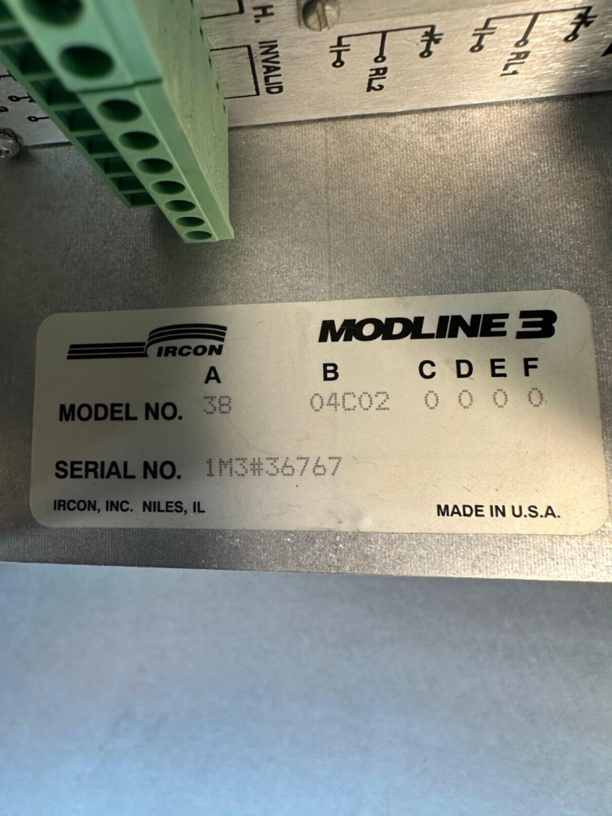 Ircon Modline 3 90/250V 50/60Hz 40 VInfrared Temper. Controller (2E-03)