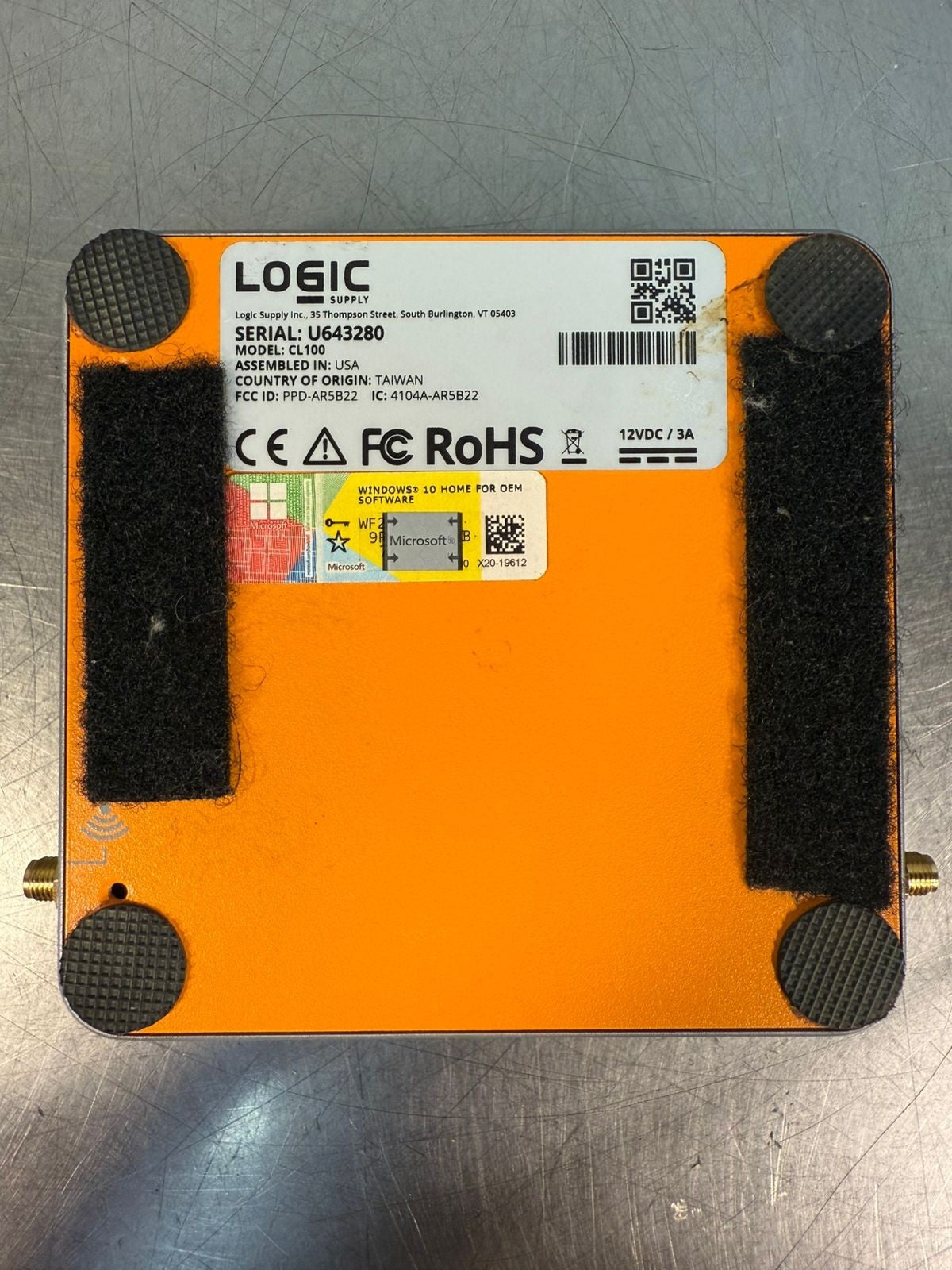 Logic CL100Fun Less Mini PC  12Vdc  / 3A  Fcc ID:PPD-AR5B22   (2.1.5)