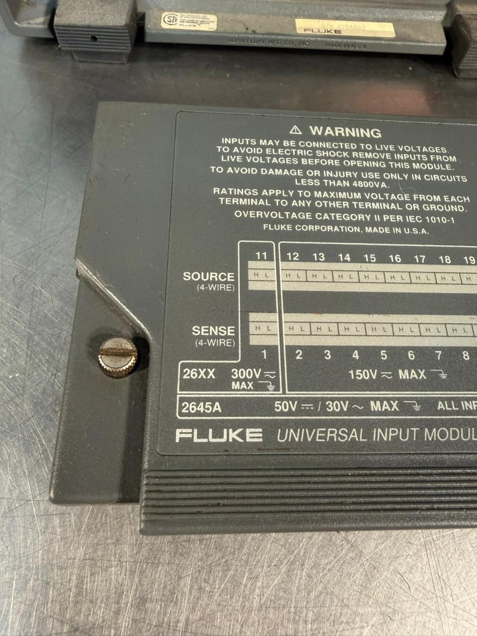 Fluke 2625A Hydra Series Data Logger  **With Module               (11.5.2)