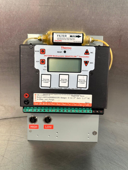 Thermo Scientific MST24000H04S1P0 Multivariable Smartflow Transmit (6E-13)