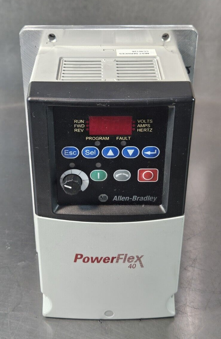 Allen-Bradley 22B-D6P0H204  PowerFlex 40 3Hp AC Drive                   (BIN745)