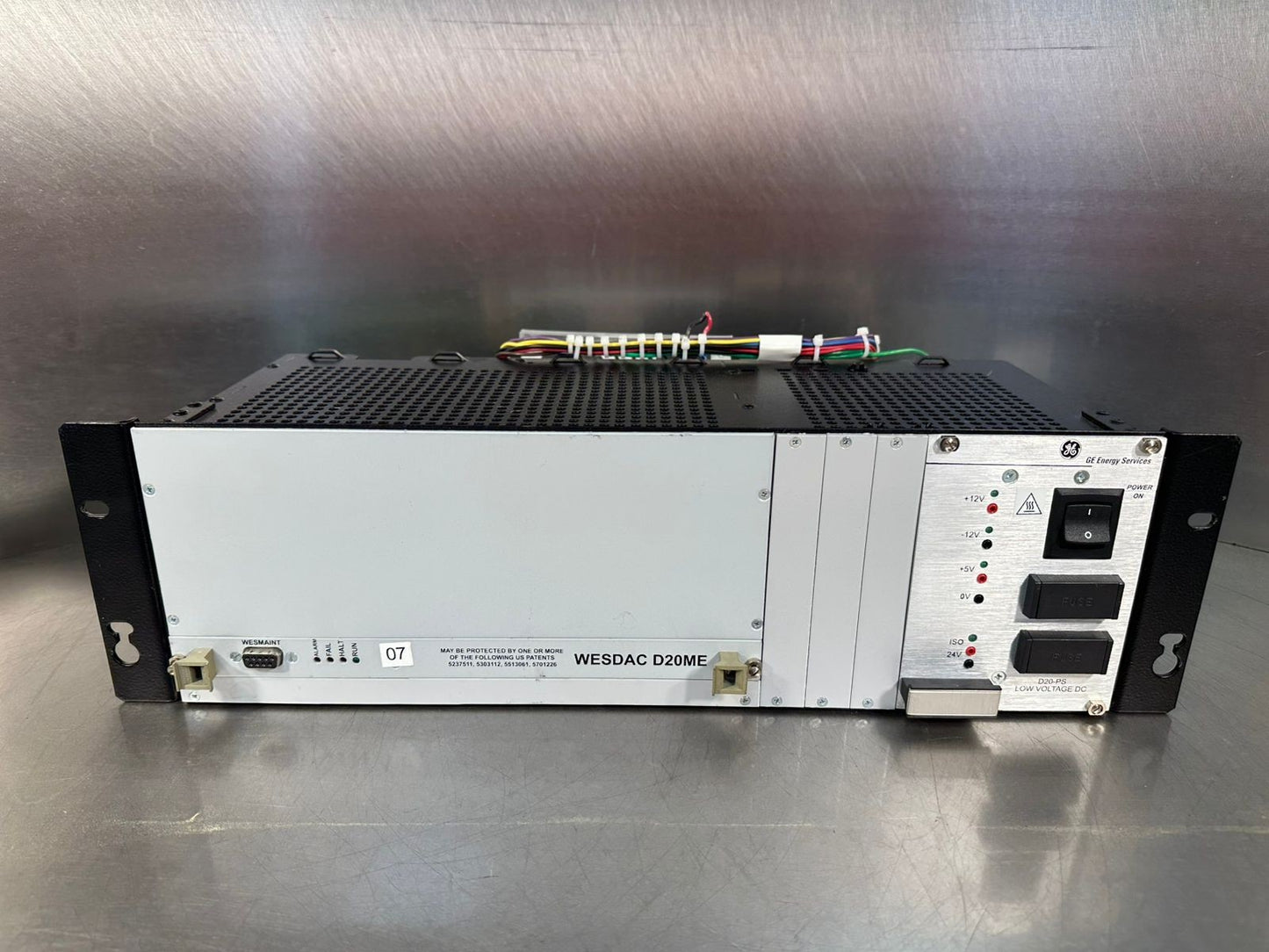 Ge Wesdac D20ME Controller  Inp 20-60V 10A Max                     (9.4.3)