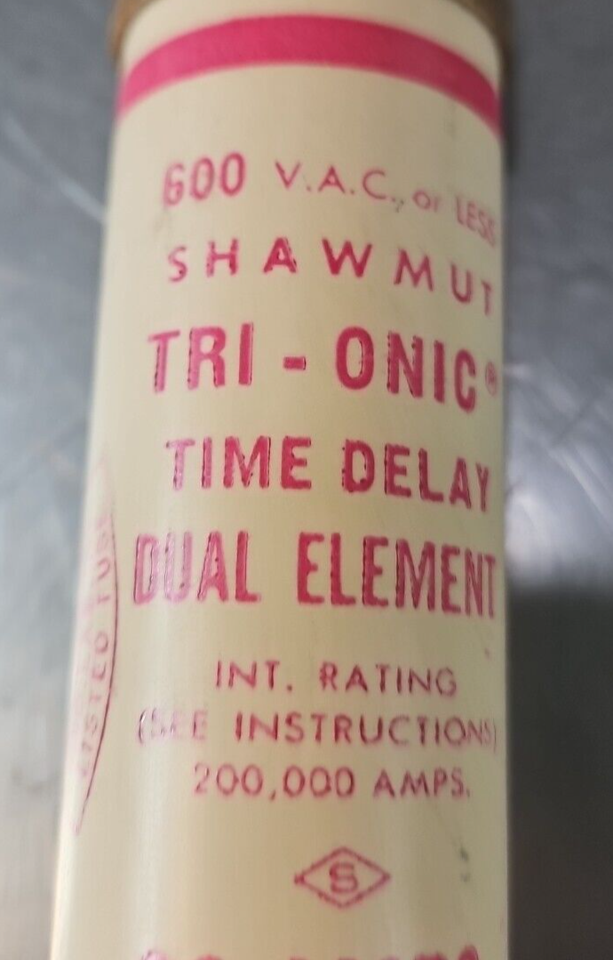 Ferraz Shawmut TRS80R Tri-onic  Dual Element Time Delay 80A              loc4D35
