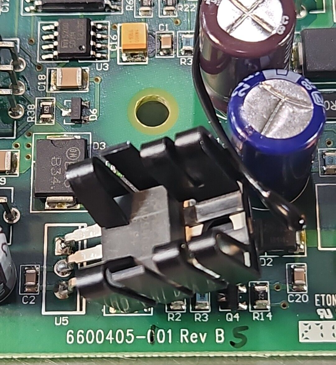 Kronos 6500405-001 Rev B5 Battery Back-up board                         (BIN435)