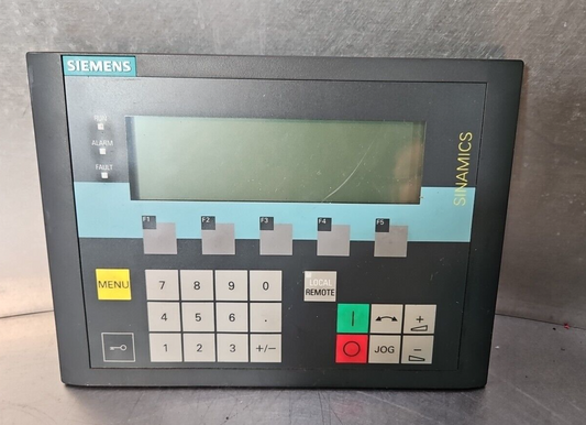 Siemens 1P 6SL3055-0AA00-4CA5 Operator Panel        (BIN534)