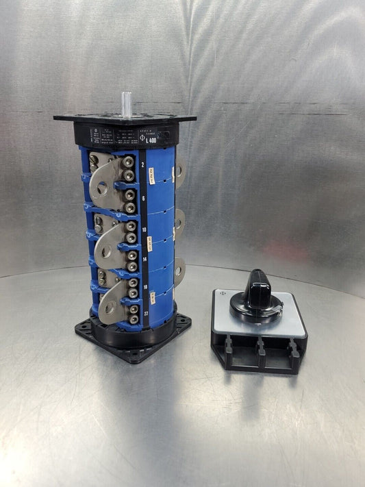 KRAUS & NAIMER L400 (VDE 0660-I/BS 861) MAKE-BREAK SWITCH, 400A 600VAC.       4D