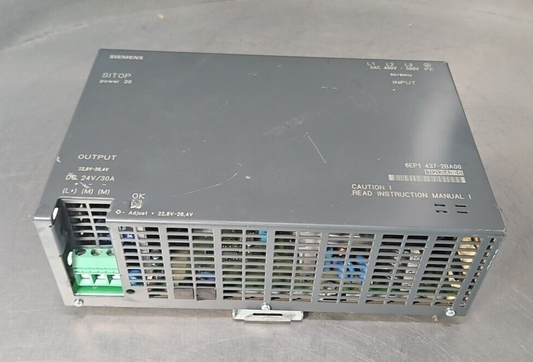 Siemens 6EP1437-2BA00 Power Supply Module SITOP POWER 30                (BIN654)
