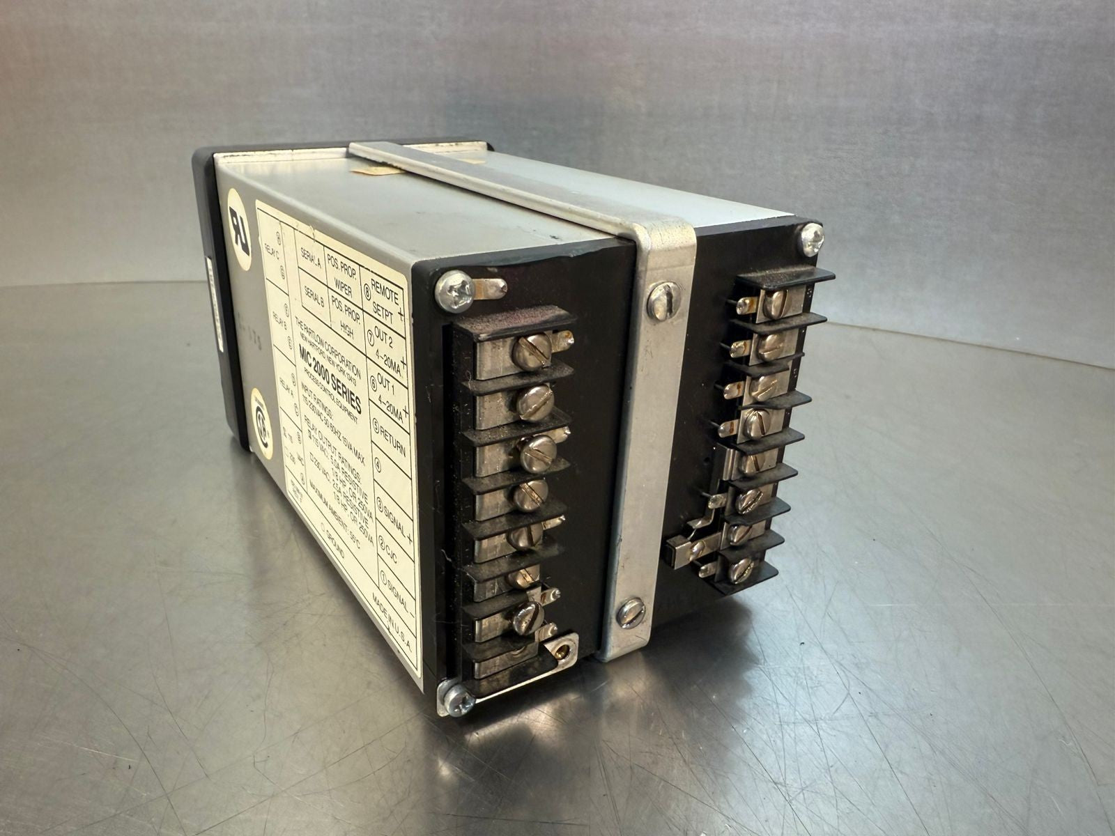 Partlow Mic-2000 Process Controller Equipment 115vac 5.0A (5.4.3)