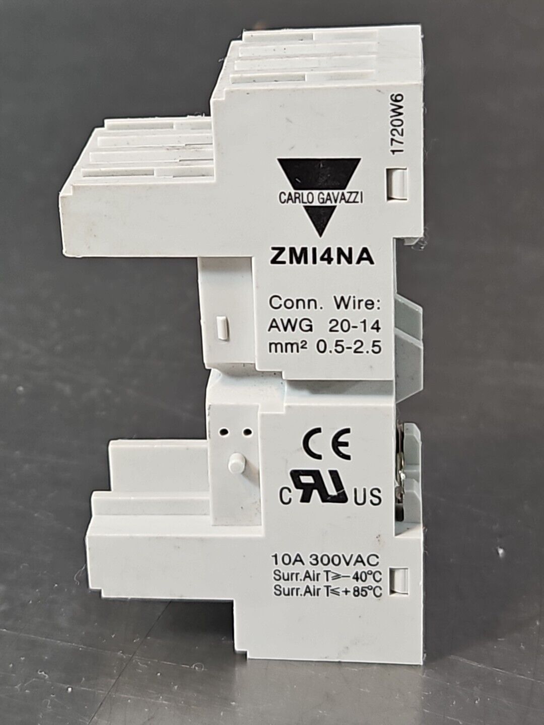 Carlo Gavazzi ZMI4NA Relay Socket   (LOT OF 3)                           loc4D13