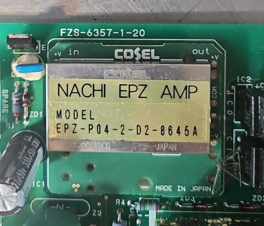 Nachi EPZ EPZ-P04-2-D2-8645A Circuit Board                              (BIN541)