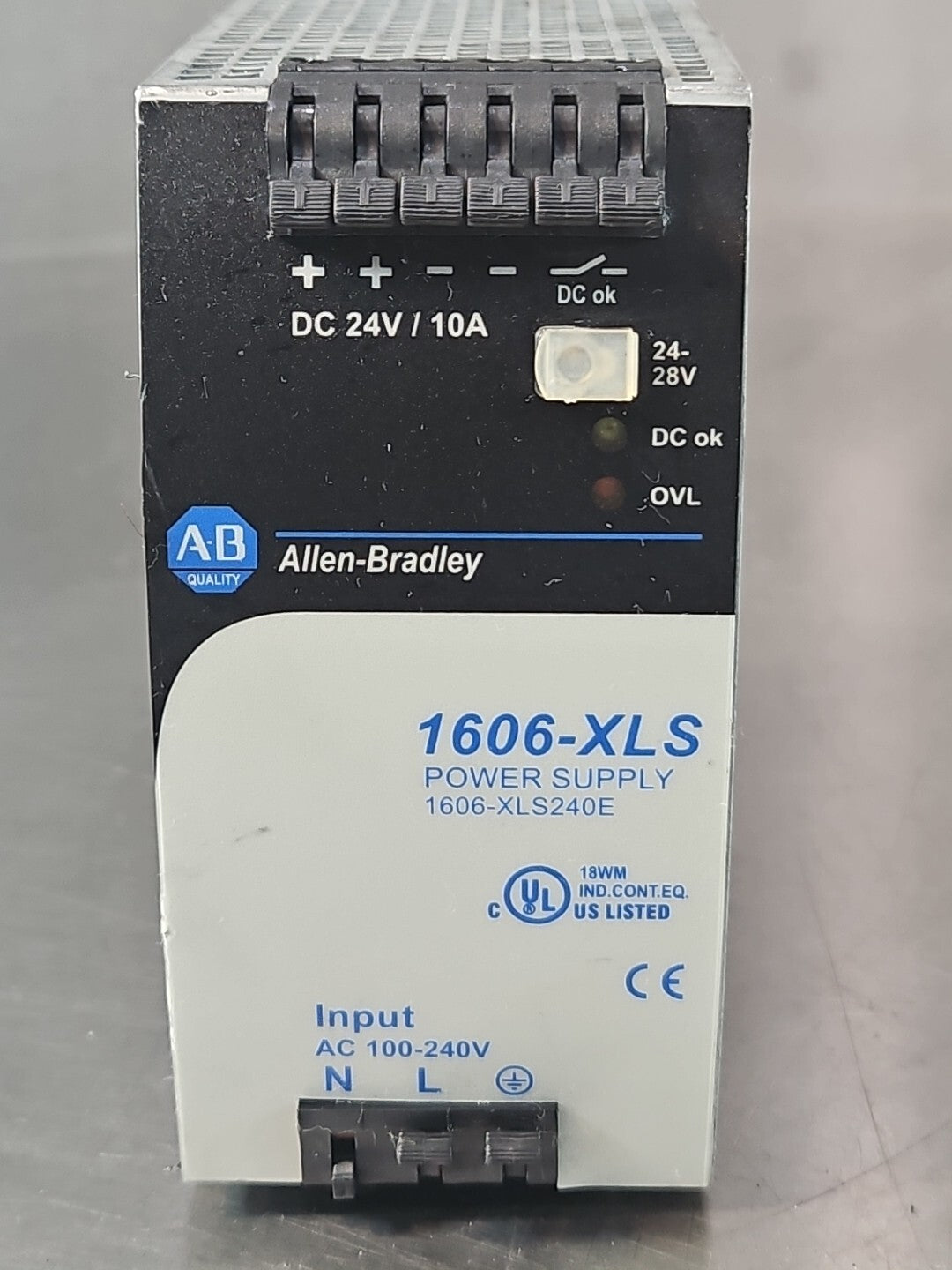 Allen-Bradley  1606-XLS240E Ser A Power Supply DC24V/10A                (BIN642)