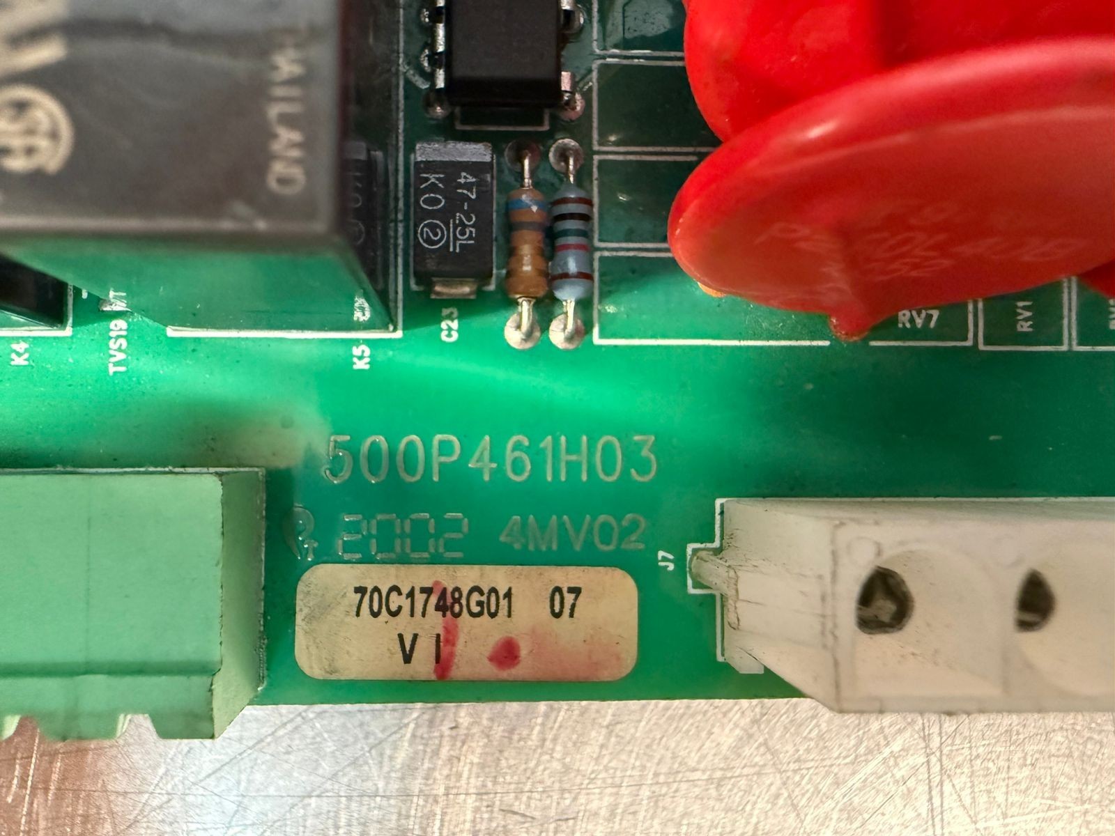 Pci Board 500P461H03 / 2002 4MV02                                  (3.1.1)