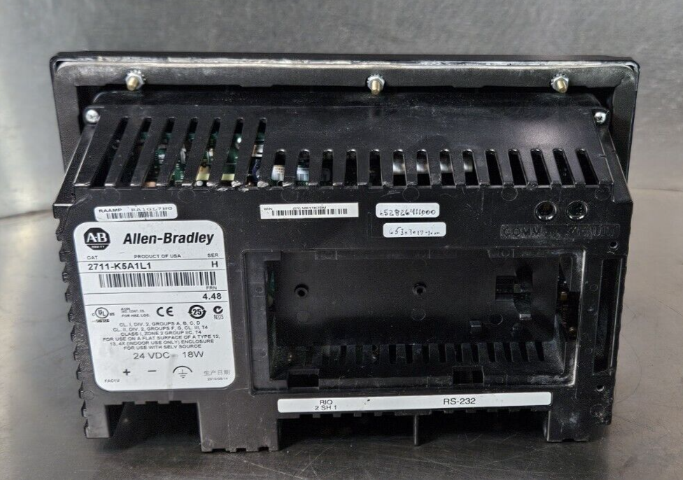 Allen Bradley 2711-K5A1L1  Ser H  PanelView 550                         (BIN534)