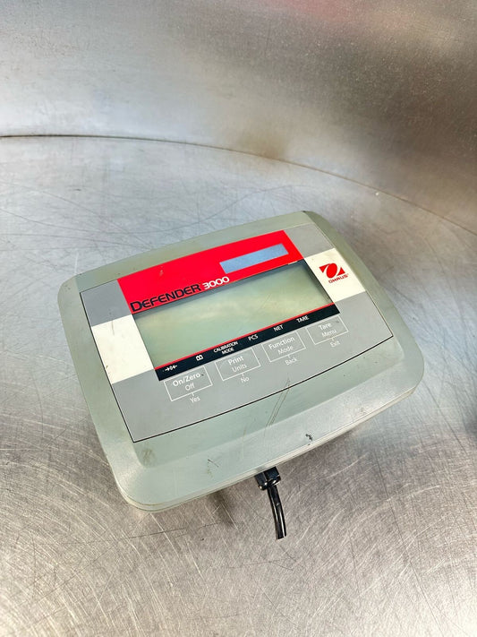 Ohaus Series Defender-3000 Indicator Display for Scale T31P (5.3.4)