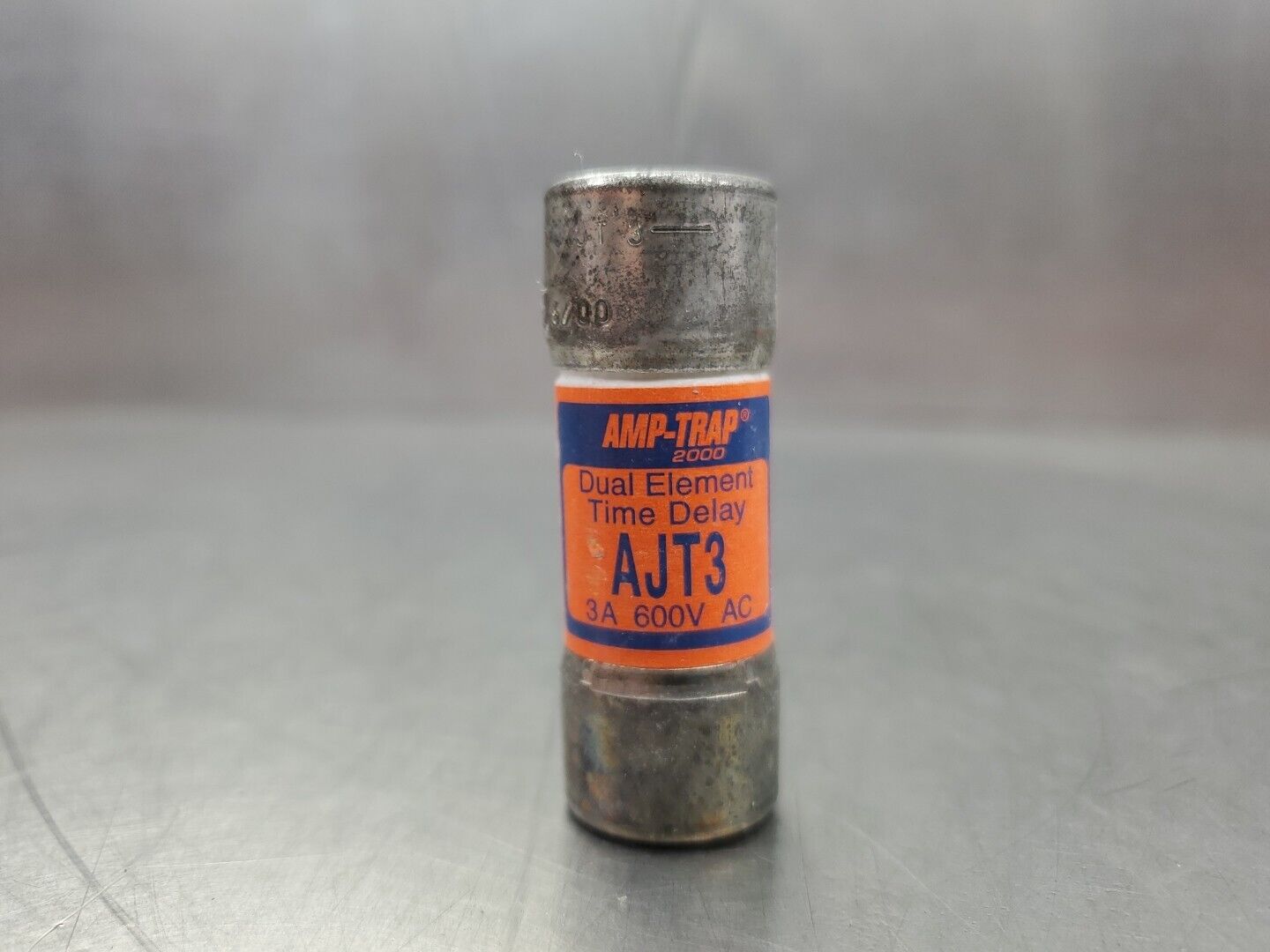 Gould Shawmut AJT3 Amp-Trap 2000 Dual Element Time Delay Fuse, 3A 600V.     4-D8