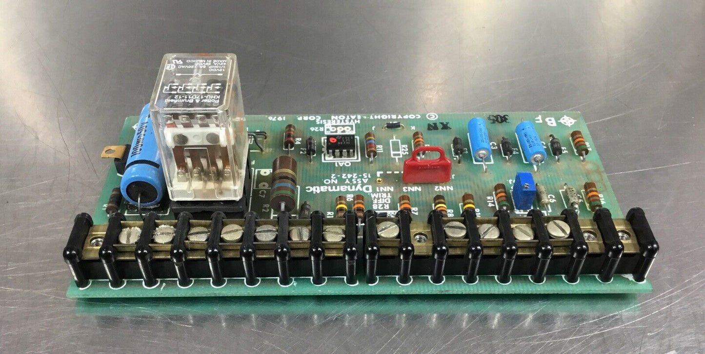 EATON DYNAMATIC  15-242-2  DIFF TRIP CIRCUIT BOARD      3E-3