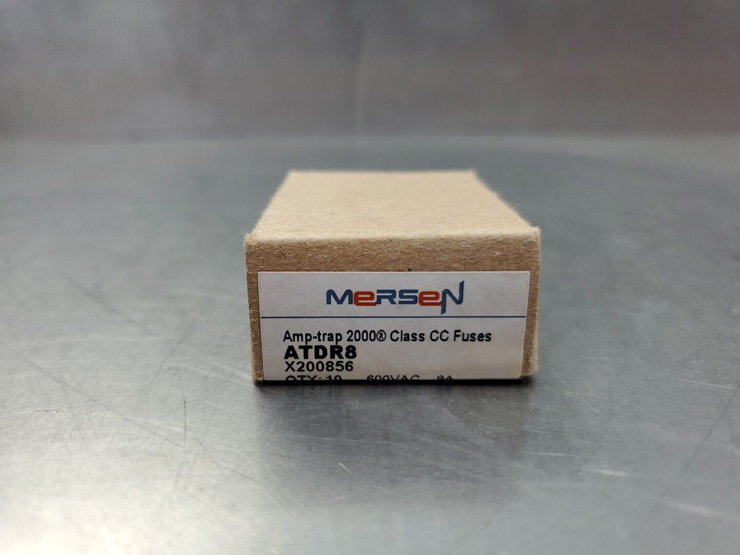 Mersen ATDR8 8A 600Vac Time Delay Fuse.                                    4E-36