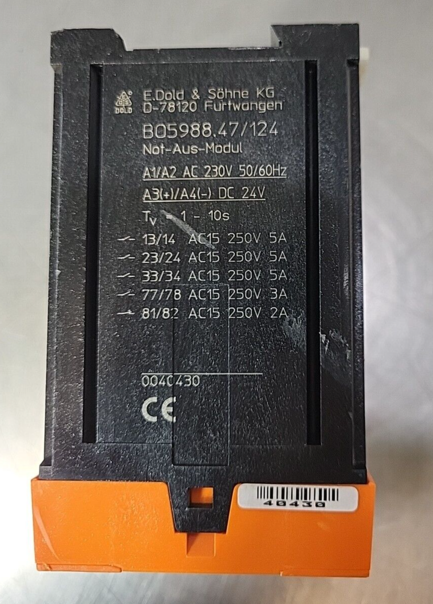 KLEMMENLEISTE OBNEHMBAR SAFEMASTER B05988 47/124     (BIN3.3.4)
