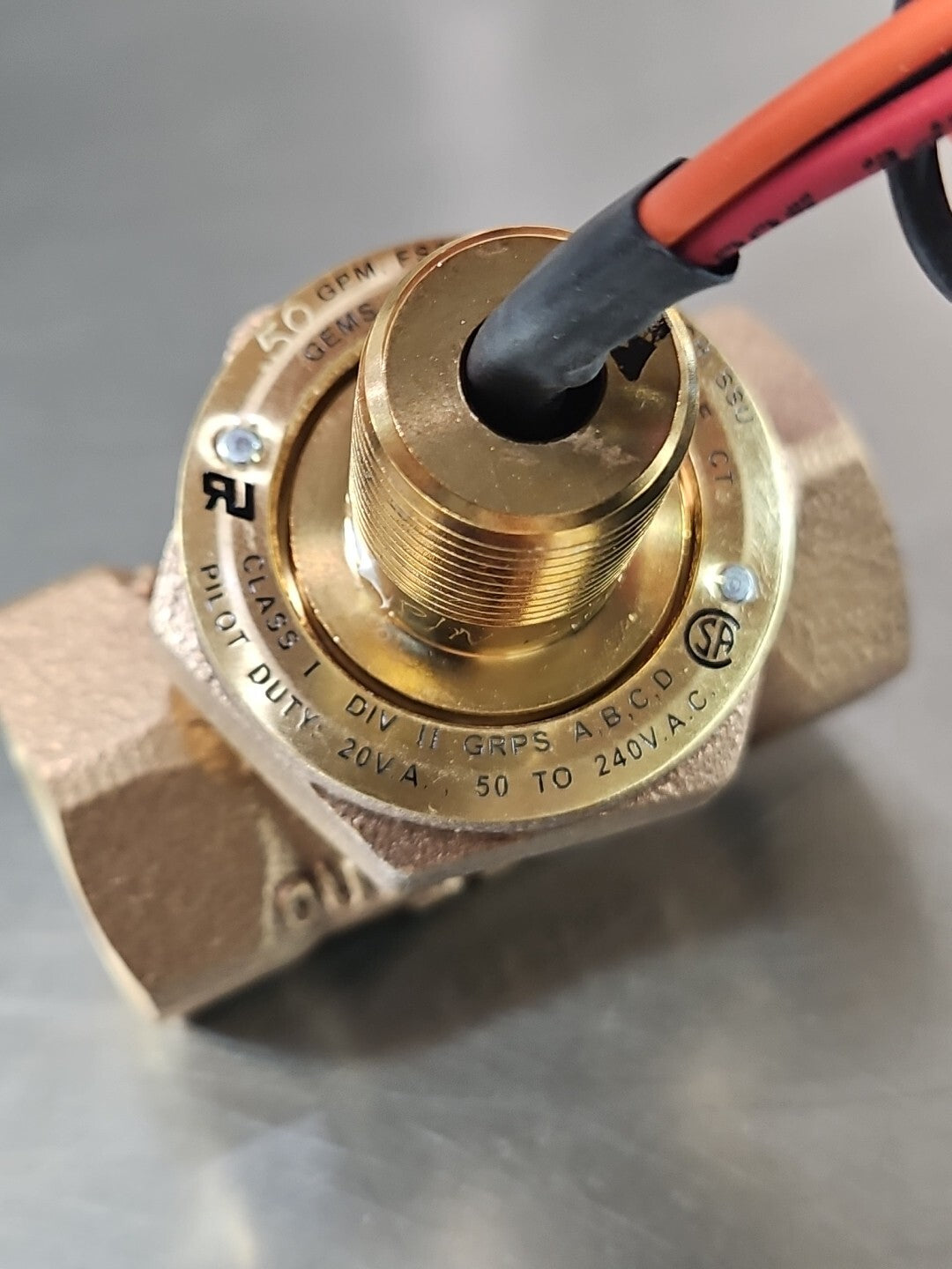 GEMS 27051 Flow Switch Sensor                                           (BIN545)