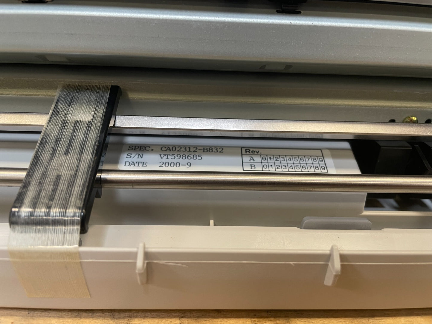 YokoGawa YPR120 Printer w/ ON/OFF Switch - 50/60Hz                     (12.5.5)