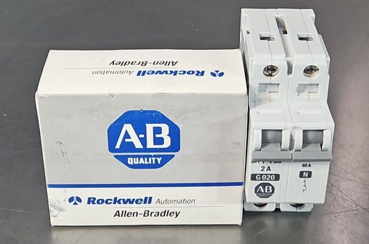 Allen Bradley 1492-CB1 G020N Ser:B 2A Circuit Breaker                     loc4B9