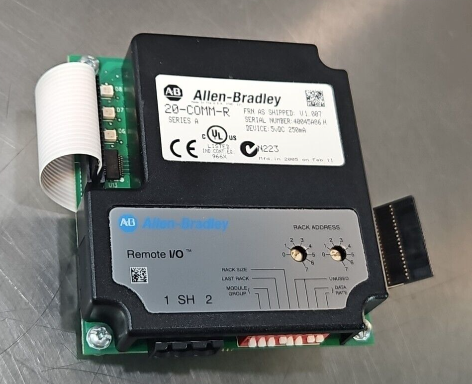 Allen-Bradley 20-COMM-R SerA PowerFlex Remote I/O Adapter                Loc3E32
