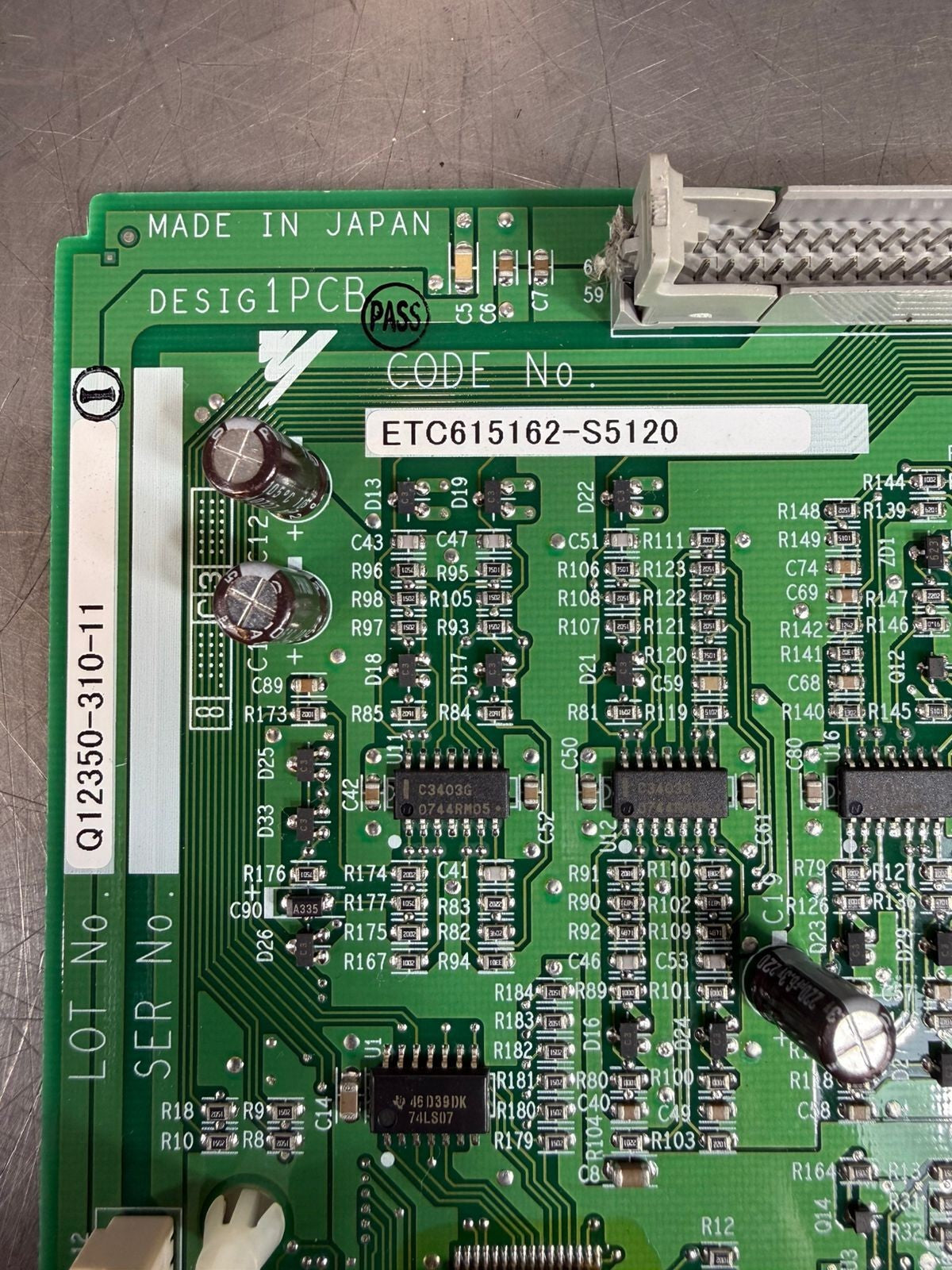 Yaskawa ETC615162-S5120 Drive Control Board                        (9.3.2)