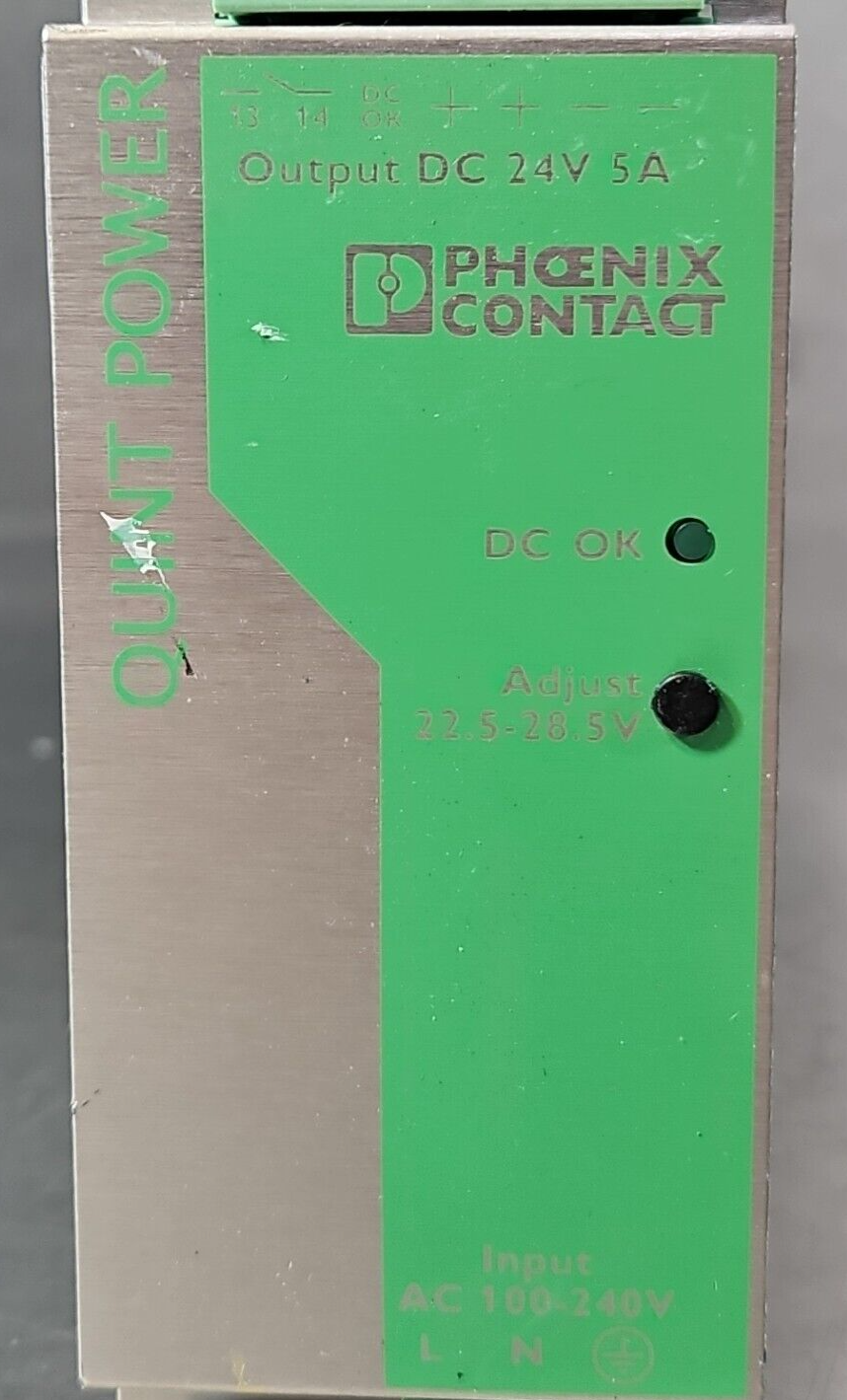 Phoenix Contact QUINT-PS-100-240AC/24DC/5 Power Supply                  (BIN423)