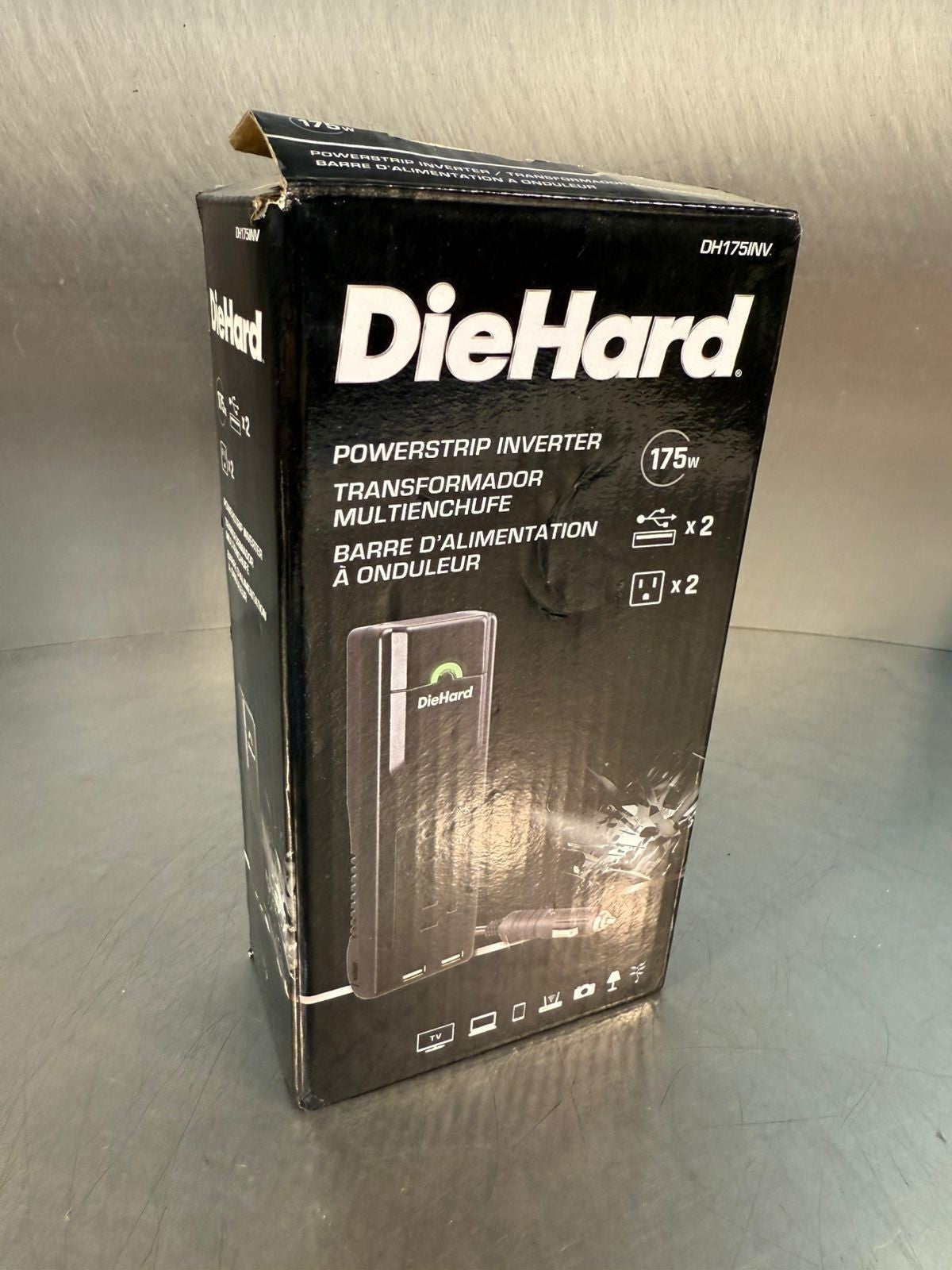 Die-Hard Powerstrip Inverter 175Watt DH1751NV (1.5.5)
