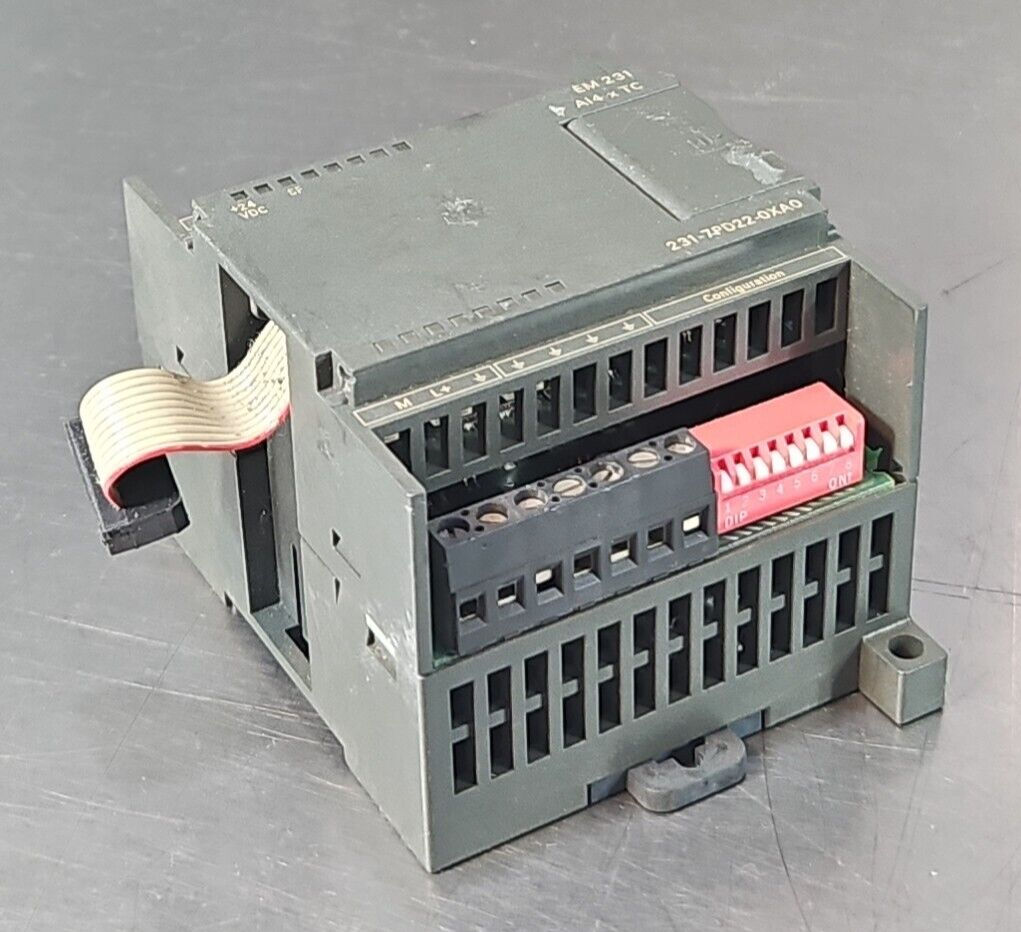 SIEMENS 6ES7 231-7PD22-0XA0 Analog Input Module                         (BIN642)
