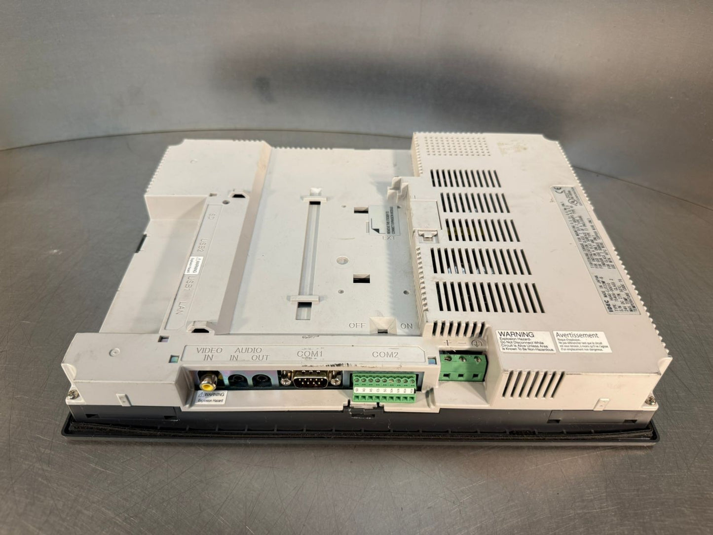 Idec HG4G-CJT22MF-B Touchscreen Operator Interface 24Vdc 27W Class2 (8.5.5)